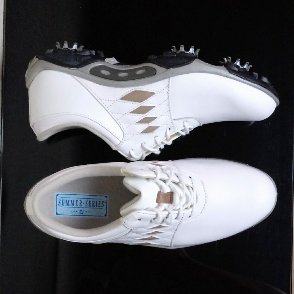 Footjoy Womens Golf Shoes Spiked Sole 6M